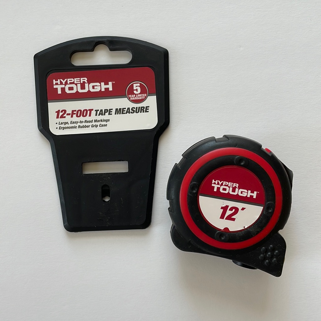 Hyper tough outlet tape measure